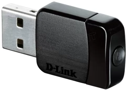 Photo de Mini Carte Réseau USB WiFi D-Link DWA-171 (600N)