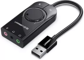 Photo de Mini Carte son uGreen externe USB