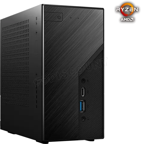 Photo de Mini PC ASRock DeskMini X300 - AMD AM4 (Noir)