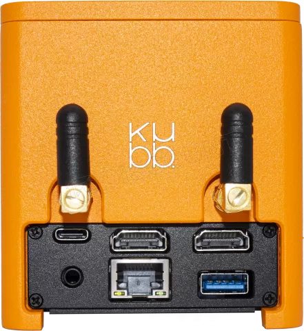 Photo de Mini PC Kubb Mini - Intel N150 256Go (Orange) Win11 Pro