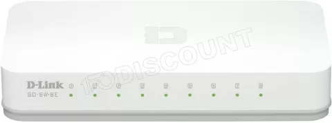 Photo de Mini Switch réseau ethernet D-Link Easy Desktop GO-SW-8E - 8 ports