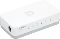 Photo de Mini Switch réseau Fast Ethernet D-Link GO-SW-5E - 5 ports (Blanc)