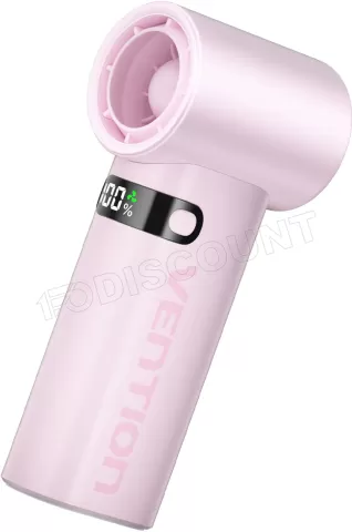 Photo de Mini Ventilateur à main sur batterie Vention (Rose)