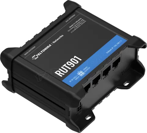 Photo de Modem Routeur industriel Wifi Dual SIM 4G Teltonika RUT901 (Noir)