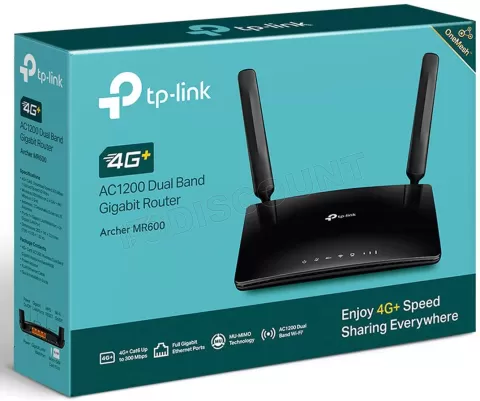 Photo de Modem Routeur Wifi 3G/4G WiFi TP-Link Archer MR600 (Noir)