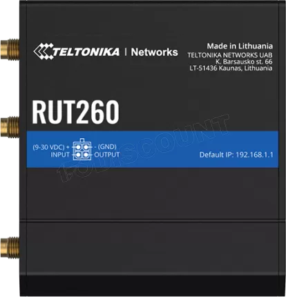 Photo de Modem Routeur Wifi LTE WiFi Teltonika RUT260 (Noir)