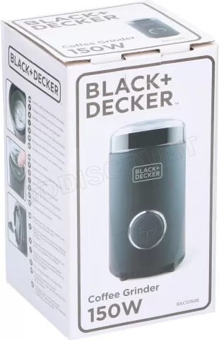 Photo de Moulin à Café électrique Black & Decker BXCG150E (Noir)