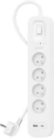 Photo de Multiprise 4 prises Belkin Connect + Interrupteur (Blanc)