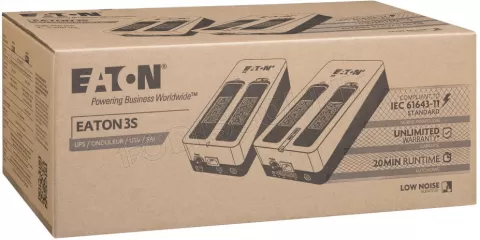 Photo de Onduleur Eaton 3S IEC - 700VA (Noir)