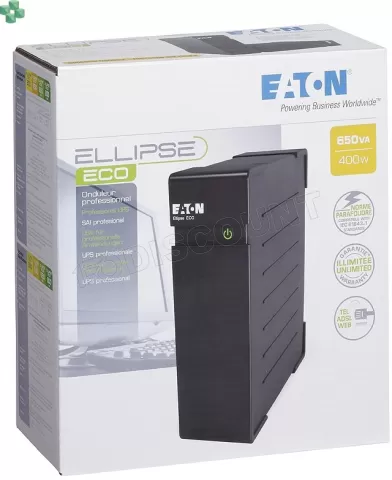 Photo de Onduleur Eaton Ellipse Eco 650 - 650VA (Prise FR)