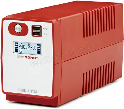 Photo de Onduleur Salicru SPS 650 Soho+ 650VA (Prise IEC C13)