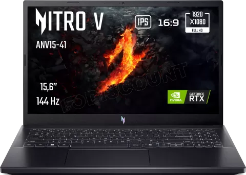 Photo de Ordinateur Portable Acer Nitro V ANV15-41-R9Z6 (15,6") FreeDOS