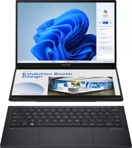 Photo de Ordinateur Portable Asus ZenBook Duo OLED UX8406CA-ISCQL302X (14") Win11 Pro