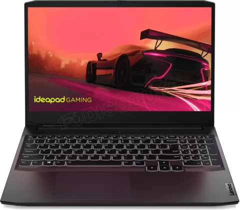 Photo de Ordinateur Portable Lenovo IdeaPad Gaming 3 15ACH6 82K201EEFR (15.6") (Noir)