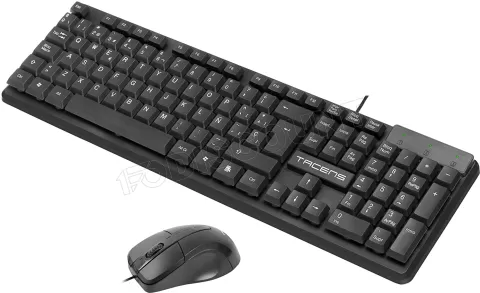 Photo de Pack 2en1 (Clavier/Souris) Anima ACP0 (Noir)