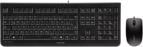 Photo de Pack 2en1 (Clavier/Souris) Cherry DC-2000 Qwerty Espagnol (Noir)