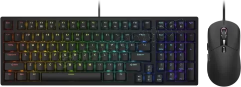 Photo de Pack 2en1 (Clavier/Souris) Cougar Combat S RGB (Noir)