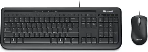 Photo de Pack 2en1 (Clavier/Souris) Microsoft Wired Desktop 600 (Noir)