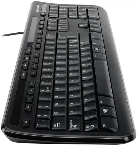 Photo de Pack 2en1 (Clavier/Souris) Microsoft Wired Desktop 600 (Noir)