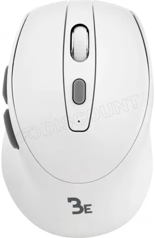 Photo de Pack 2en1 (Clavier/Souris) sans fil Bluestork Blue Element Grapheme (Blanc)