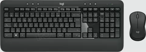 Photo de Pack 2en1 (Clavier/Souris) sans fil Logitech Advanced Wireless Combo MK540 (Noir)