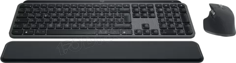 Photo de Pack 2en1 (Clavier/Souris) sans fil Logitech MX Keys Combo for Business (Noir)