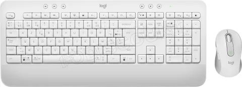 Photo de Pack 2en1 (Clavier/Souris) sans fil Logitech Signature MK650 for Business (Blanc)