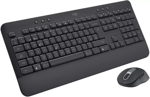 Photo de Pack 2en1 (Clavier/Souris) sans fil Logitech Signature MK650 for Business (Noir)