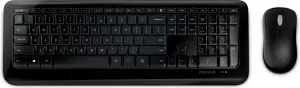 Photo de Pack 2en1 (Clavier/Souris) sans fil Microsoft Wireless Desktop 850 (Noir)