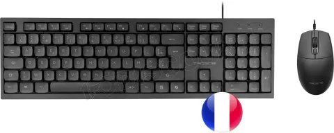 Photo de Pack 2en1 (Clavier/Souris) Tacens ACP02 (Noir)