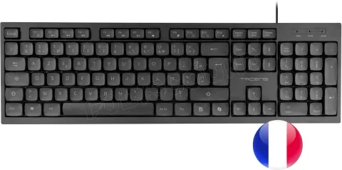 Photo de Pack 2en1 (Clavier/Souris) Tacens ACP02 (Noir)