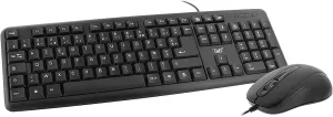 Photo de Pack 2en1 (Clavier/Souris) T'nB Bridge (Noir)