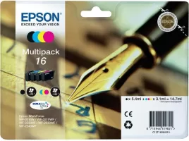 Photo de Pack 4 cartouches d'encre Epson Stylo à Plume 16 Standard