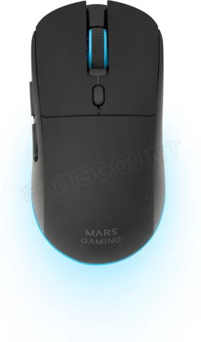 Photo de Pack Gamer 3en1 (Calvier/Souris/Tapis) Mars Gaming MCPWTKL (Noir)