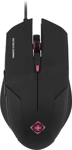 Photo de Pack Gamer 4en1 (Clavier/Souris/Casque/Tapis de souris) Deltaco (Noir)