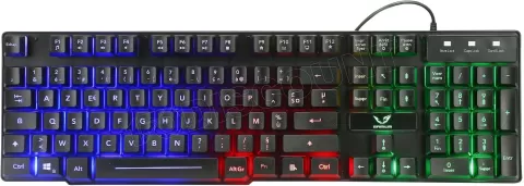 Photo de Pack Gamer 4en1 (Clavier/Souris/Casque/Tapis) We Gamium RGB (Noir)