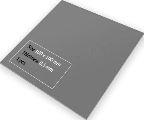 Photo de Pad thermique Arctic TP-4 100x100x0,5mm (Gris)