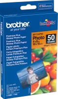 Photo de Support Imprimable Brother Papier Photo Brillant 260g/m² - 50 feuilles 10x15cm