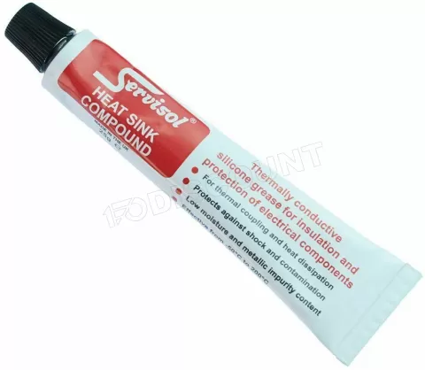 Photo de Pâte Thermique Servisol 25g