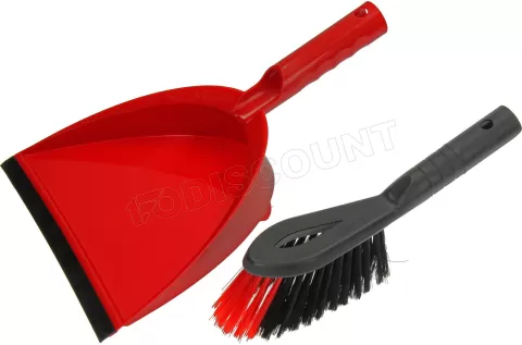 Photo de Pelle Plastique et brosse Vileda 2 en 1