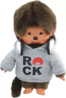 Photo de Peluche Bandai Monchichi Rock 20 cm