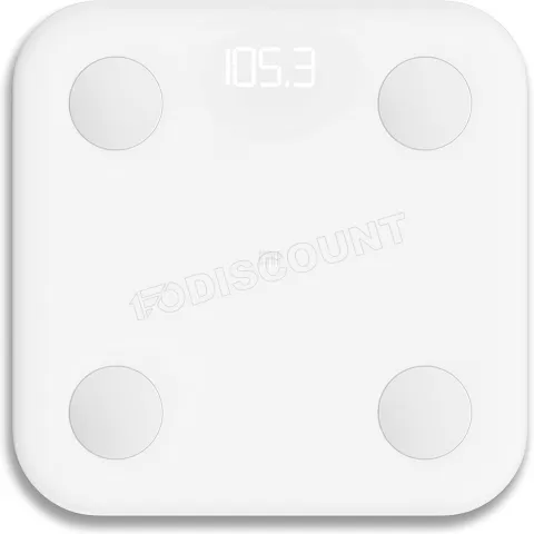 Photo de Pèse personne connecté Xiaomi Mi Body Composition Scale avec impédancemètre (Blanc )