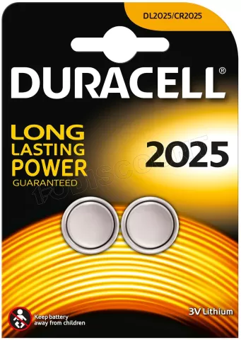 Photo de Pile bouton Duracell 3V (CR2025)