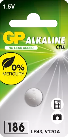 Photo de Pile plate GP Batteries Ultra LR43