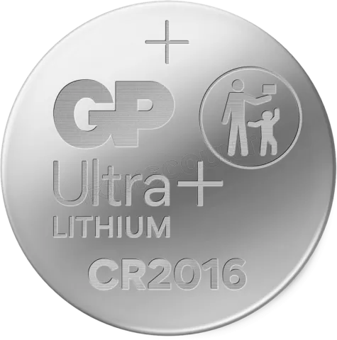 Photo de Pile plate GP Batteries Ultra Plus CR2016