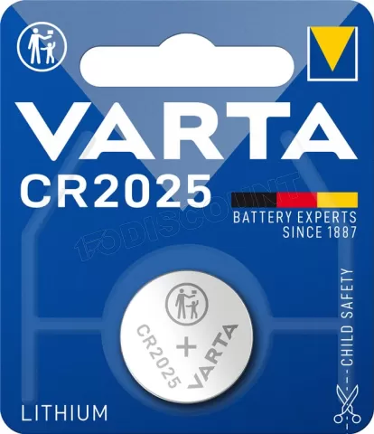 Photo de Pile plate Varta Lithium CR2025 3V