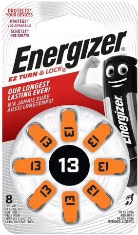 Photo de Piles bouton Energizer 1,40V Oxyde de Zinc (PR48)