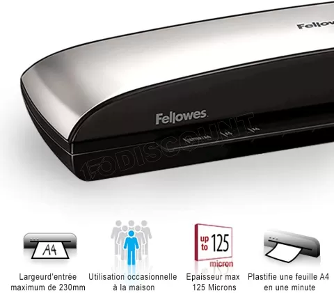 Photo de Plastifieuse Fellowes Spectra Format A4 (Gris)