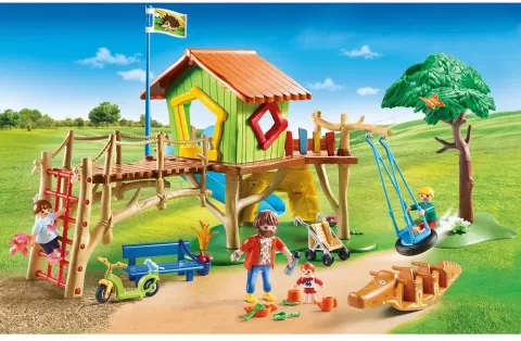 Photo de Playmobil 70281 City Life - Parc de jeux et enfants