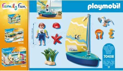 Photo de Playmobil 70438 Family Fun - Enfant avec voilier